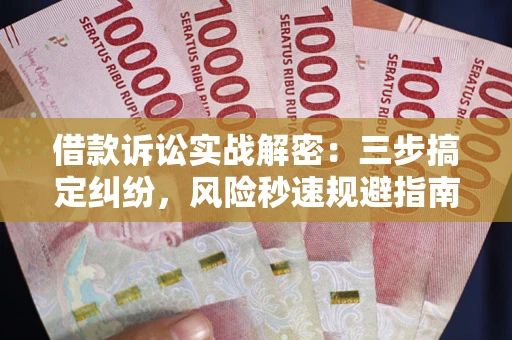 武汉借款诉讼实战解密：三步搞定纠纷，风险秒速规避指南